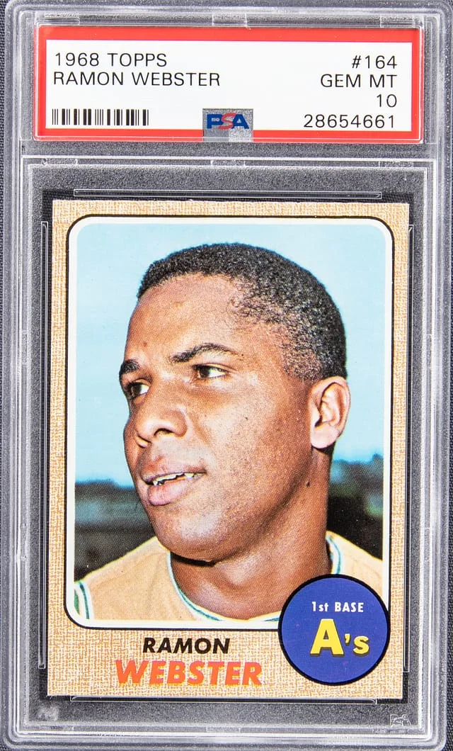 1968 Topps Ramon Webster #164 card image