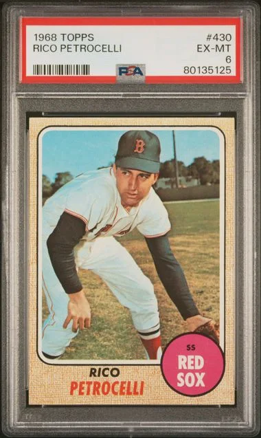 1968 Topps Rico Petrocelli #430 card image