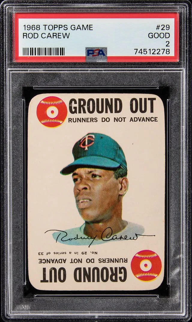 1968 Topps Rod Carew Game #29 card image