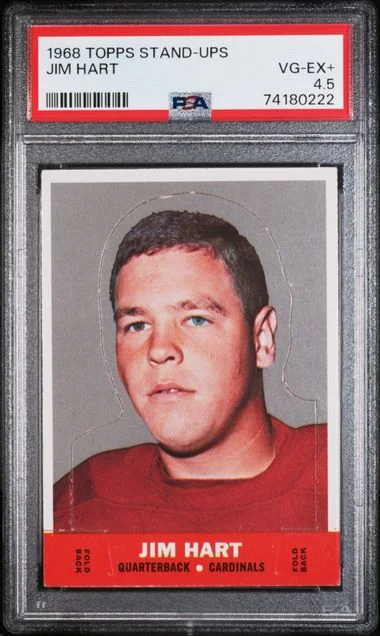 1968 Topps Stand-Ups Jim Hart #no-number card image