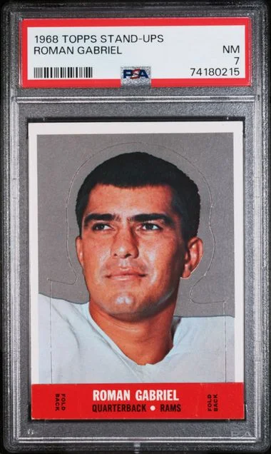 1968 Topps Stand-Ups Roman Gabriel #no-number card image