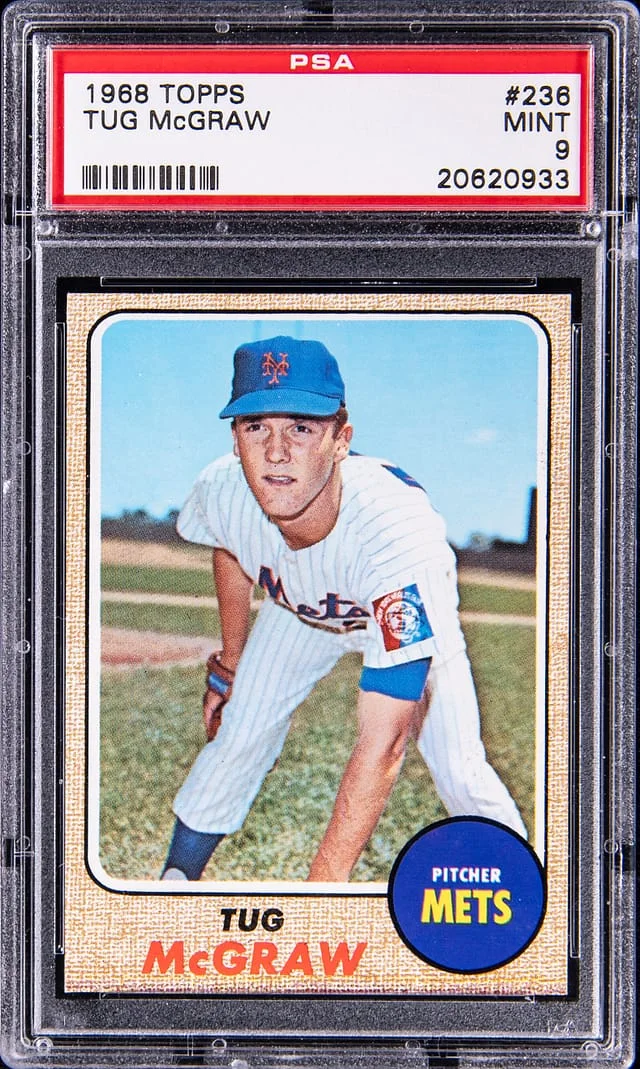 1968 Topps Tug McGraw #236 card image