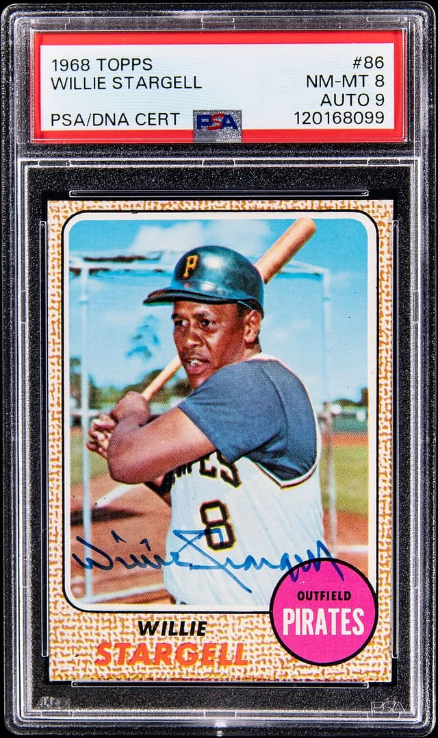1968 Topps Willie Stargell #86 card image