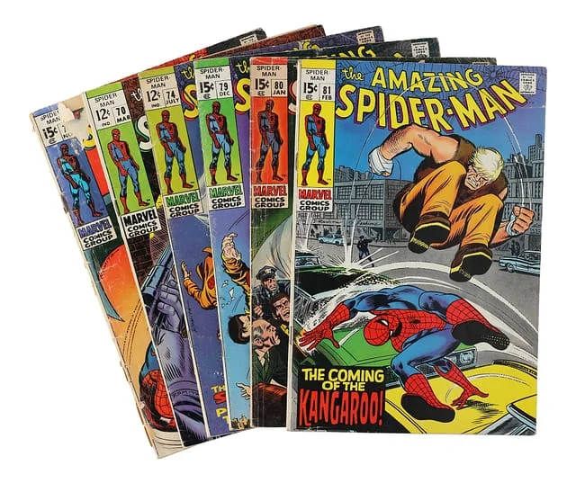 1969-70 Marvel) 6 Books - Raw Appearance of Prowler #1st card image
