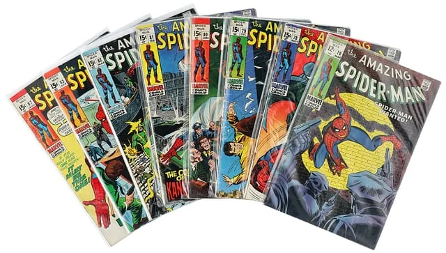 1969-70 Marvel) 7 Books - Raw Appearance of the Prowler, Vanessa Fisk #1st card image