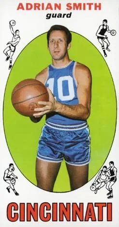 1969-70 Topps Adrian Smith #97 card image