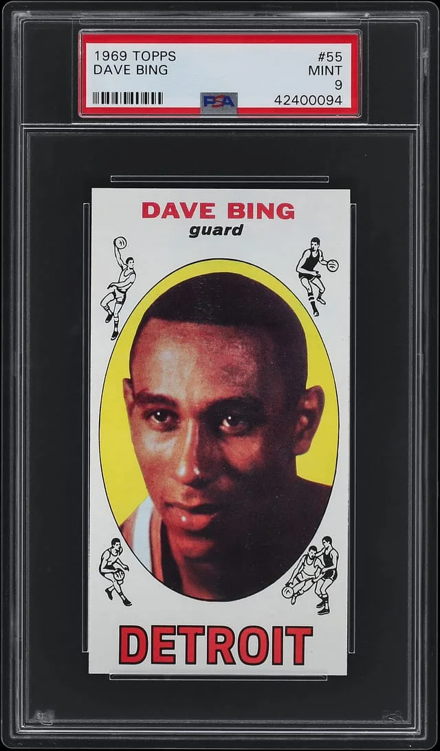 1969-70 Topps Dave Bing - Above Average - Top 30% #55 card image