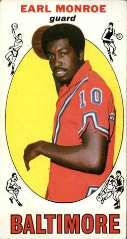 1969-70 Topps Earl Monroe #80 card image