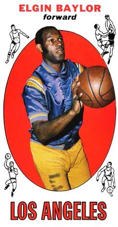 1969-70 Topps Elgin Baylor #35 card image