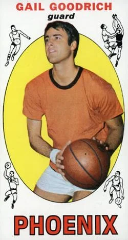 1969-70 Topps Gail Goodrich #2 card image