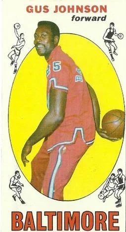 1969-70 Topps Gus Johnson #12 card image
