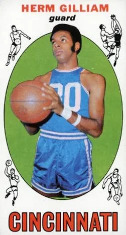 1969-70 Topps Herm Gilliam #87 card image