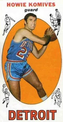 1969-70 Topps Howie Komives #71 card image