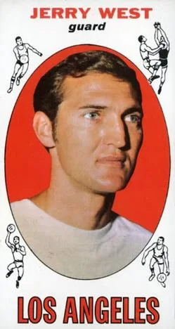 1969-70 Topps Jerry West #90 card image