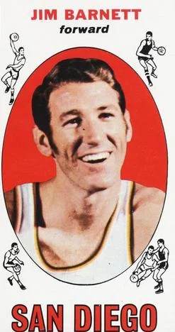 1969-70 Topps Jim Barnett #51 card image