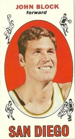 1969-70 Topps John Block #9 card image