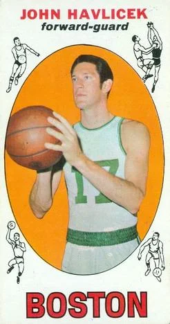 1969-70 Topps John Havlicek #20 card image