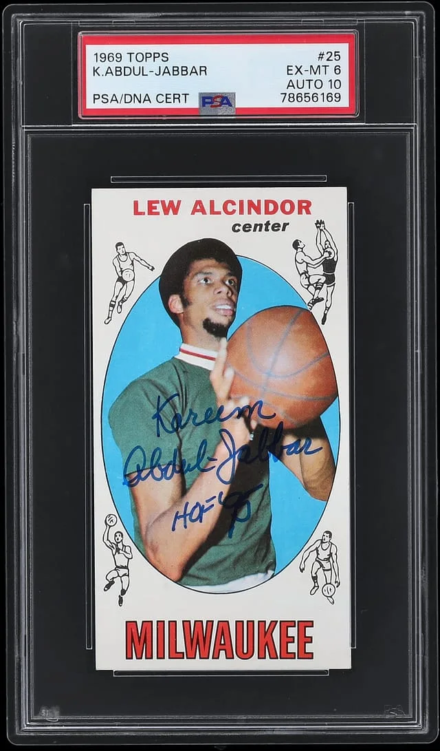 1969-70 Topps Kareem Abdul-Jabbar #25 card image