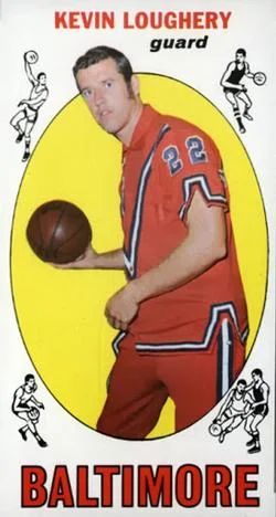 1969-70 Topps Kevin Loughery #94 card image