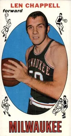 1969-70 Topps Len Chappell #68 card image