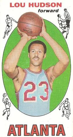 1969-70 Topps Lou Hudson #65 card image