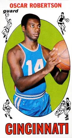 1969-70 Topps Oscar Robertson #50 card image