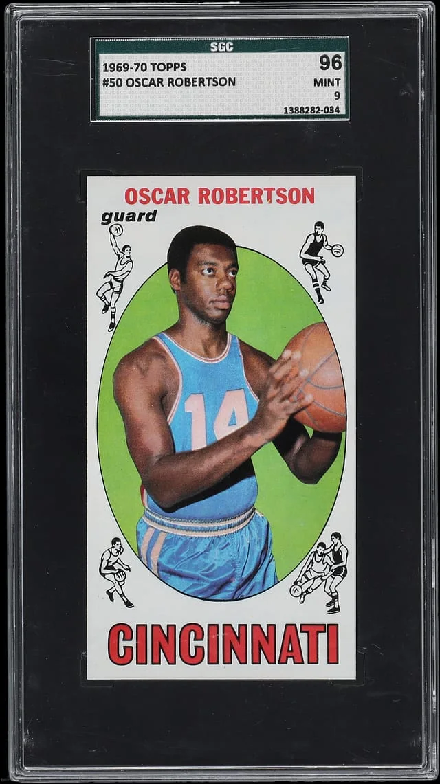 1969-70 Topps Oscar Robertson - Superior - Top 5% #50 card image