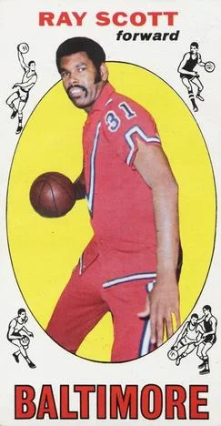 1969-70 Topps Ray Scott #69 card image