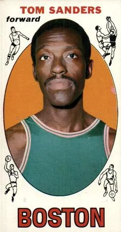 1969-70 Topps Tom Sanders #72 card image