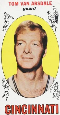 1969-70 Topps Tom Van Arsdale #79 card image