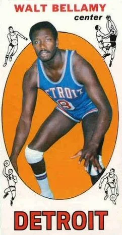 1969-70 Topps Walt Bellamy #95 card image