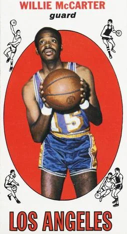 1969-70 Topps Willie McCarter #63 card image