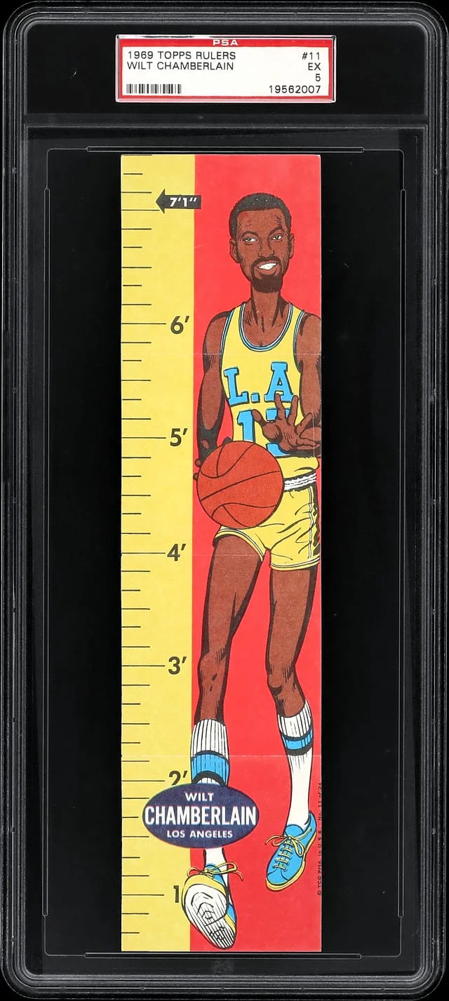 1969-70 Topps Wilt Chamberlain Rulers #11 card image