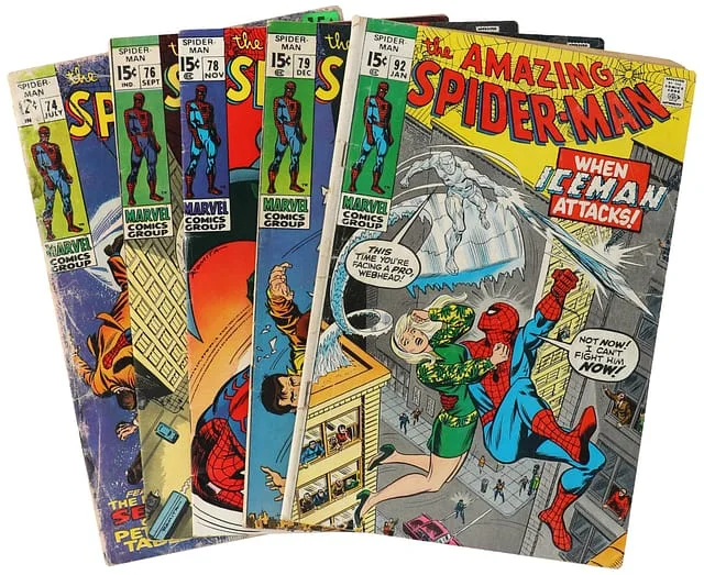 1969-71 Marvel) 5 Books - Raw Appearance, Origin of the Prowler #1st card image