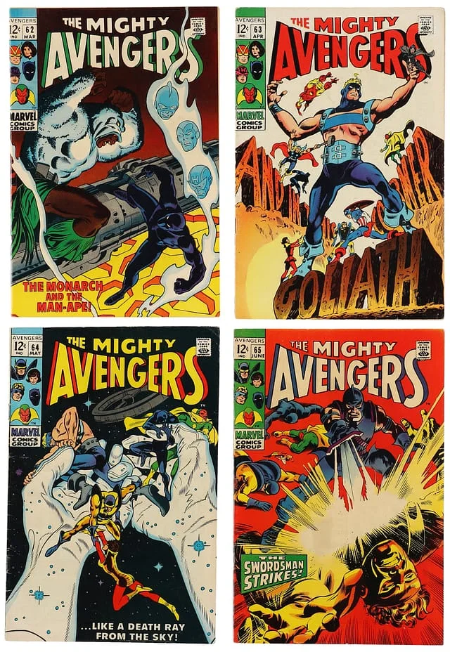1969 Marvel) 4 Books - Raw Appearance of M'Baku (Man-Ape), W'Kabi (Second in Command to T'Challa) #1st card image