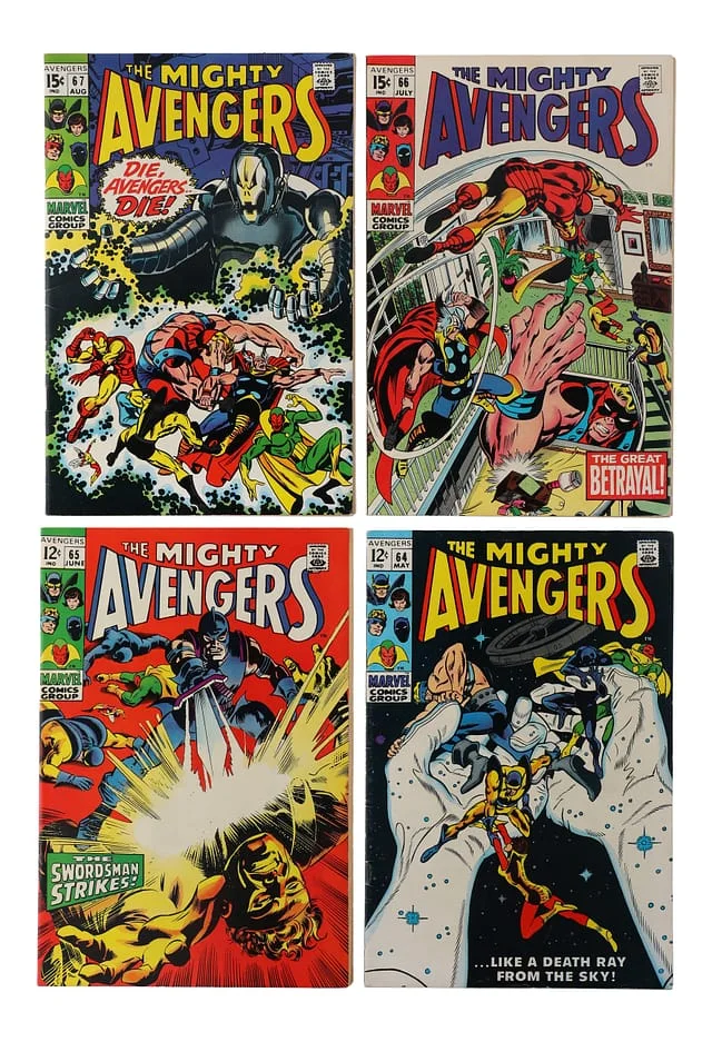 1969 Marvel) Books - Raw #4 card image