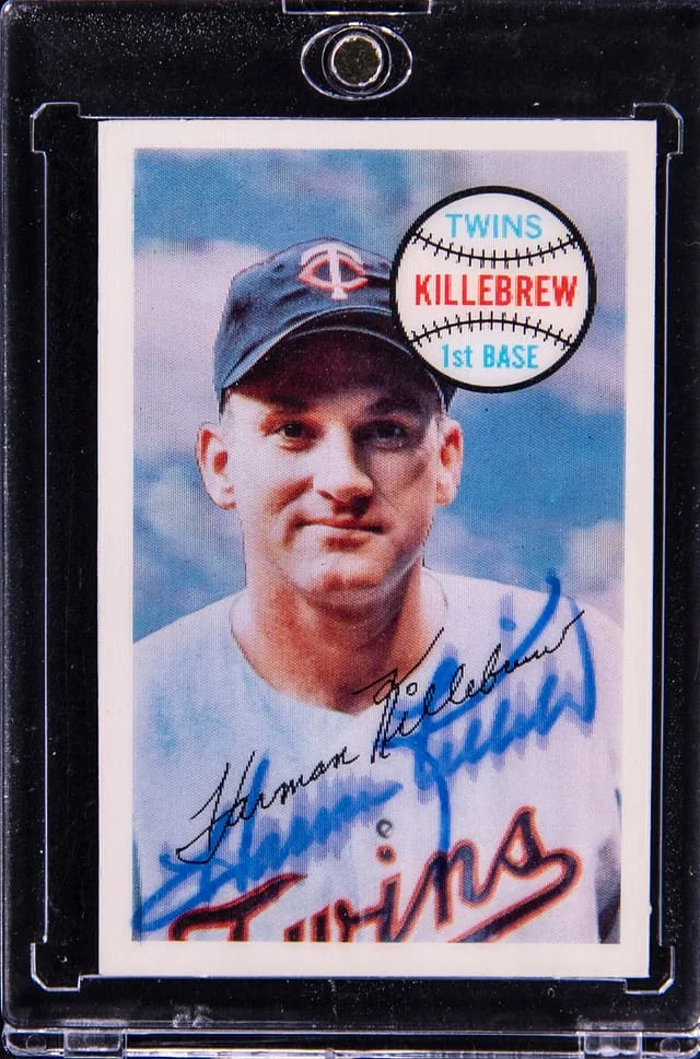1969 MLB 3-D Super Stars Harmon Killebrew #61 card image