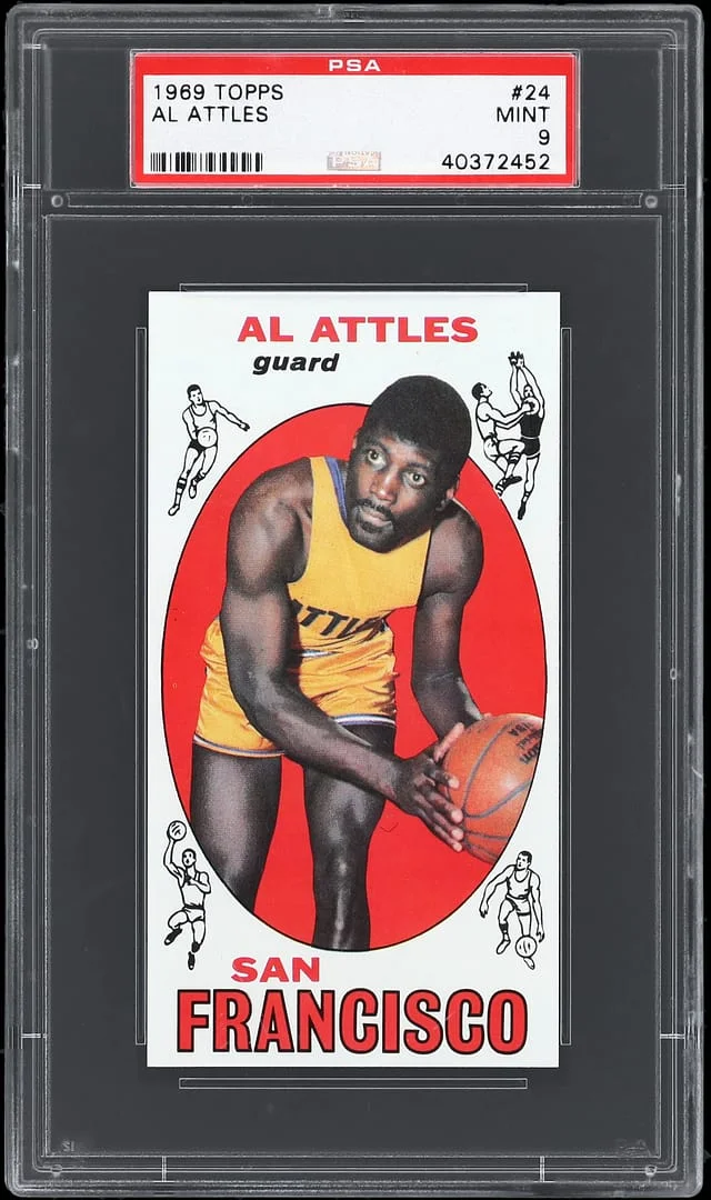 1969 Topps Al Attles #24 card image