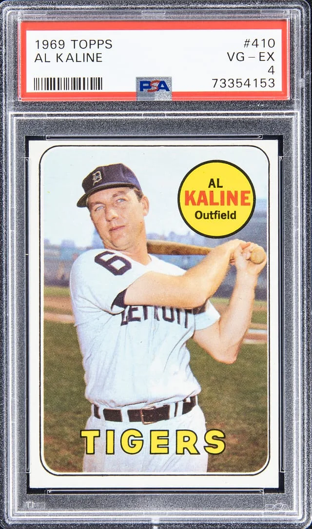 1969 Topps Al Kaline #410 card image