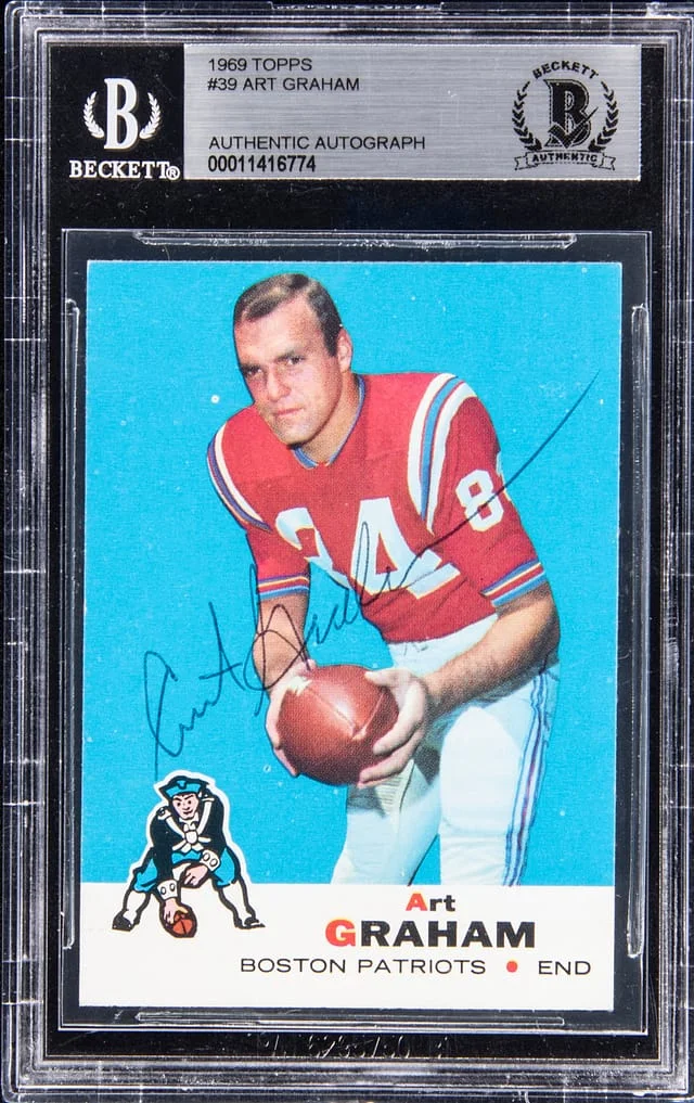 1969 Topps Art Graham #39 card image