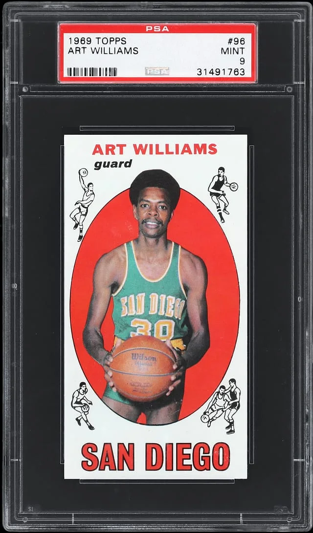 1969 Topps Art Williams #96 card image