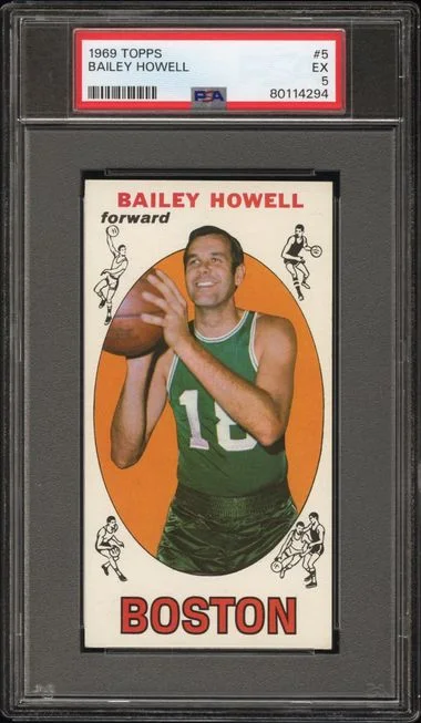 1969 Topps Bailey Howell #5 card image