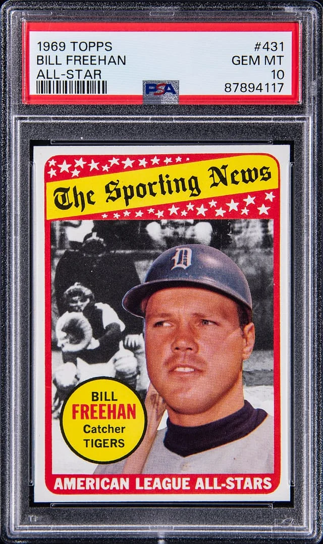 1969 Topps Bill Freehan #431 card image