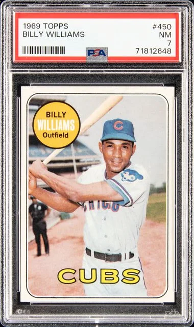 1969 Topps Billy Williams #450 card image
