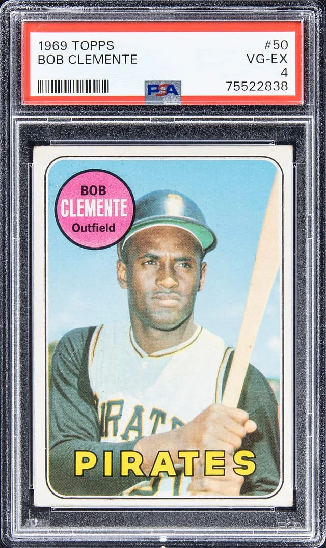 1969 Topps Bob Clemente #50 card image