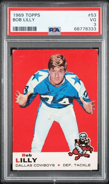 1969 Topps Bob Lilly #53 card image