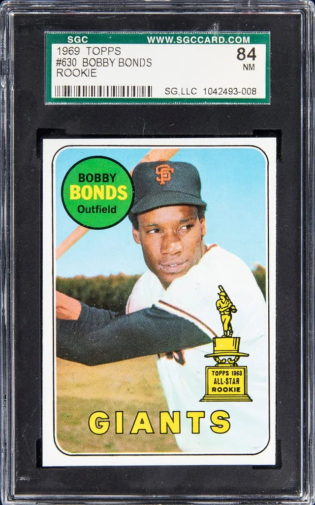 1969 Topps Bobby Bonds #630 card image