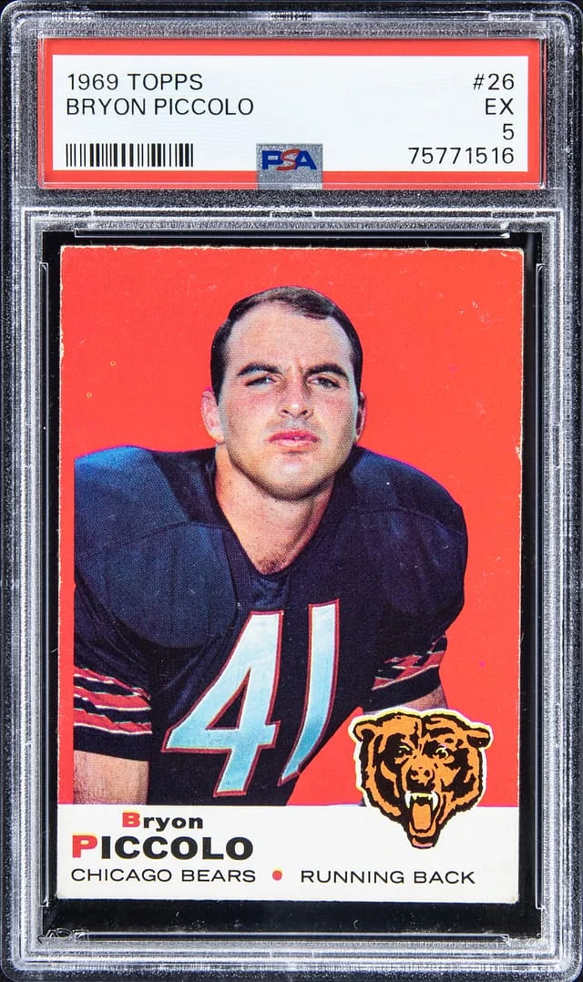 1969 Topps Brian Piccolo #26 card image