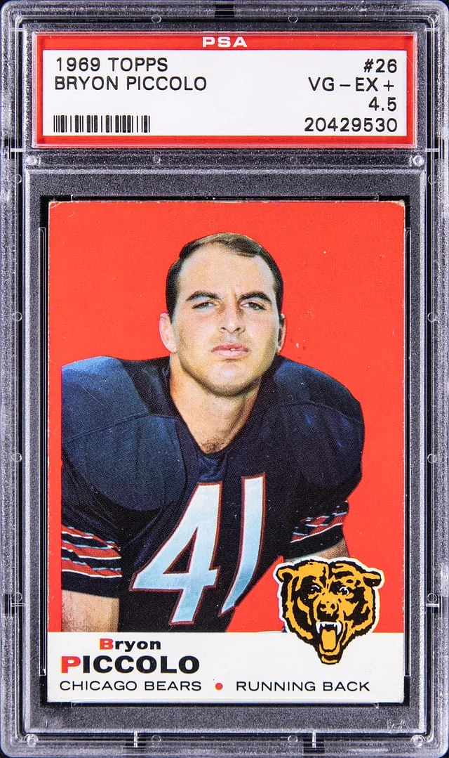 1969 Topps Bryon Piccolo #26 card image