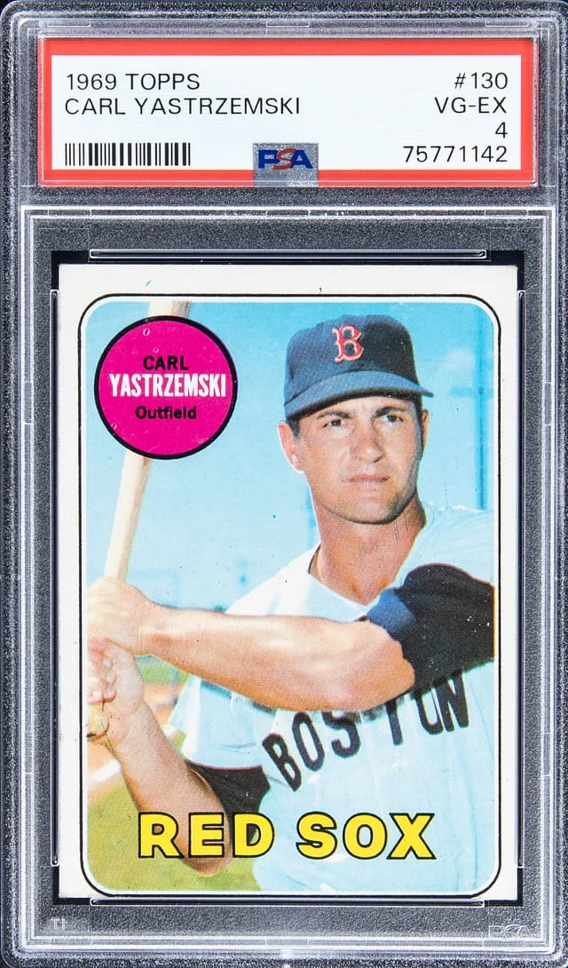 1969 Topps Carl Yastrzemski #130 card image